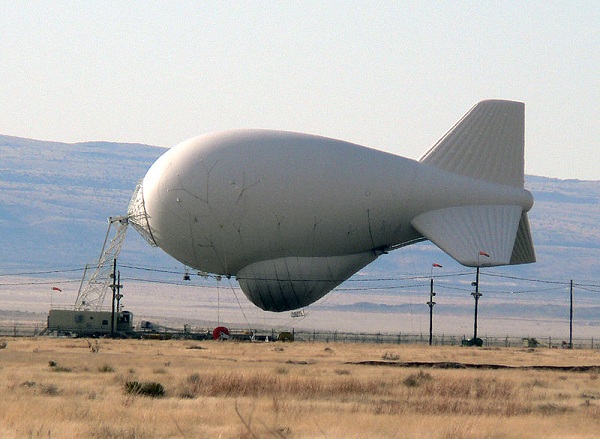  Modern aerostat, U.S. Air Force. 